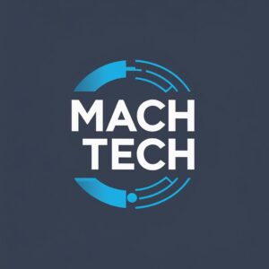 Sleek Modern Tech Logo - Mach Tech
